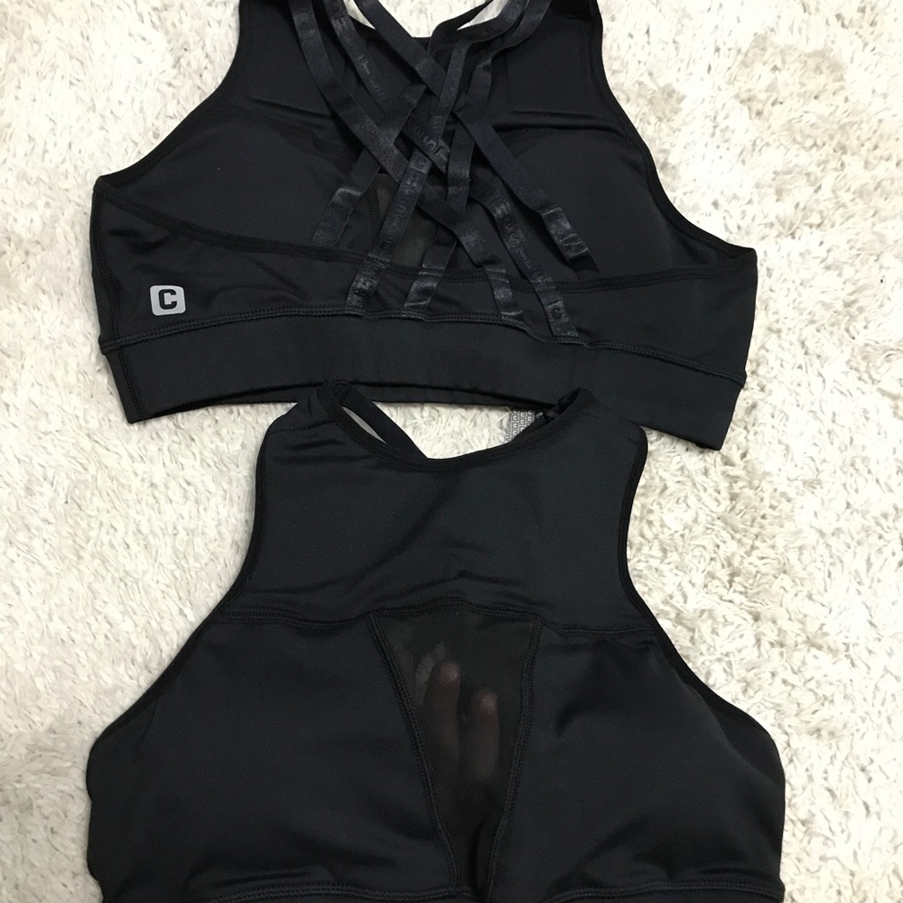 Chestee Sports Bra Black Size 6 and 8 new with tag