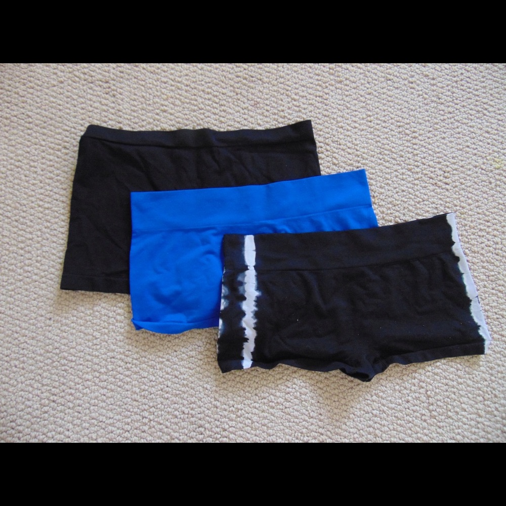 3 Nylon spandex shorts