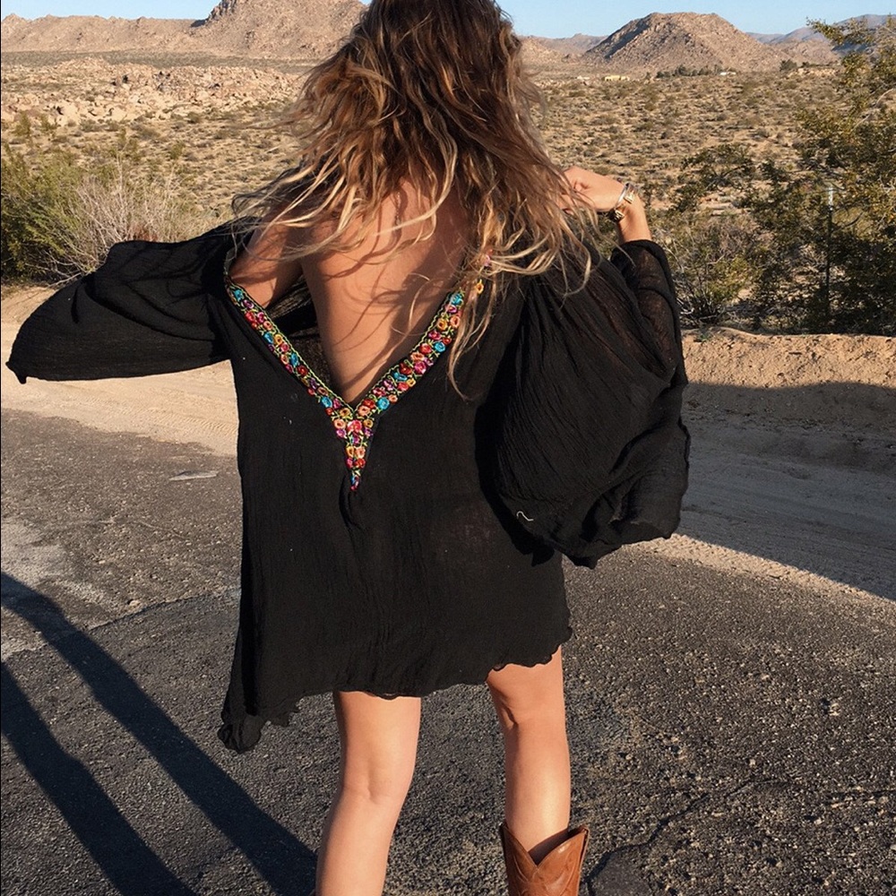 Jen's pirate booty Tropicale Anjelica dress