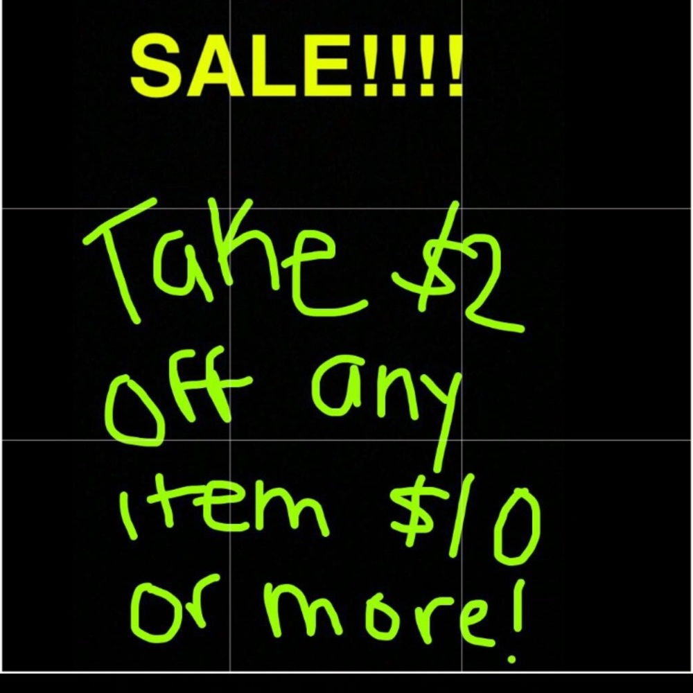 CHECK OUT MY PAGE AND TAKE $2 OFF! ENDS TONIGHT