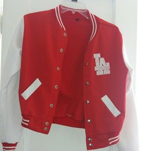 Red LA jacket