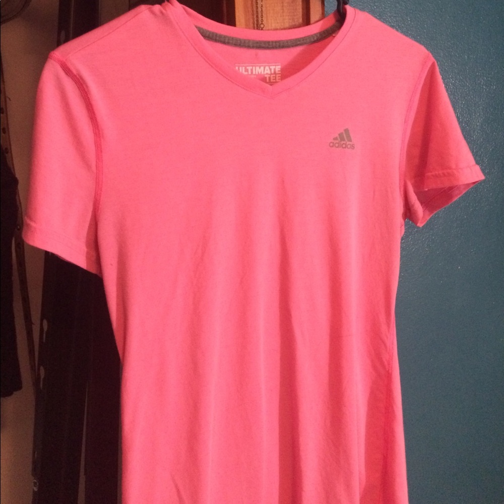 Pink Adidas t-shirt