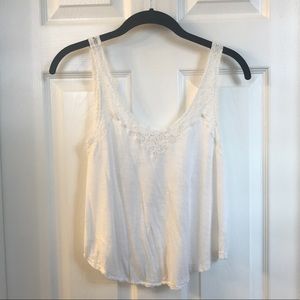 white pacsun lacy tank