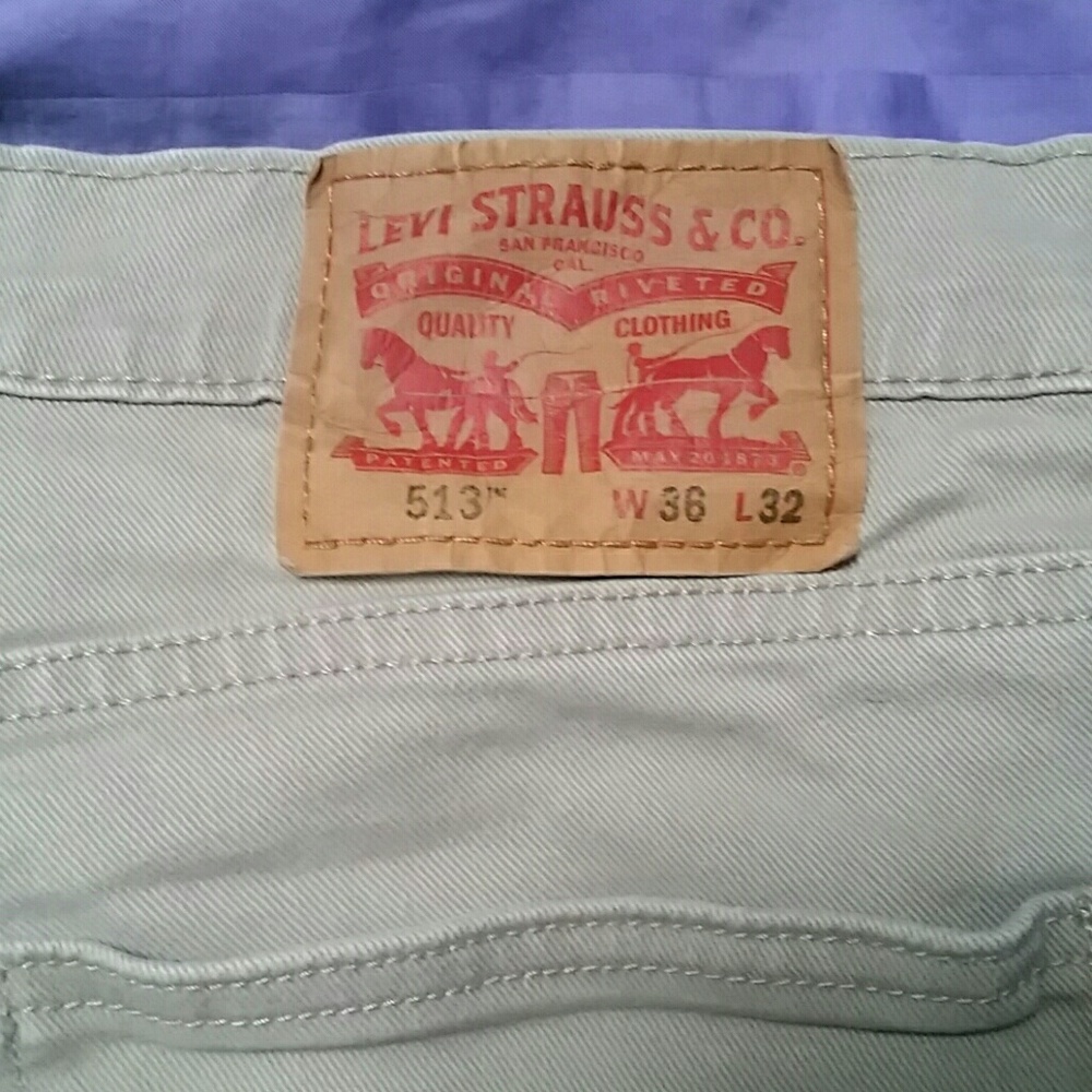 Mens Levi's 513 Jean's 36x32
