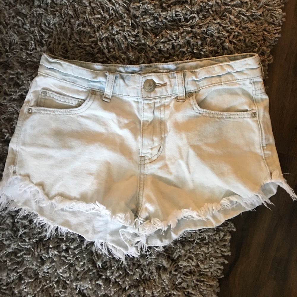 Free people jean shorts