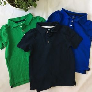 NWOT! 3 Boys School Uniform Polos Size 5T