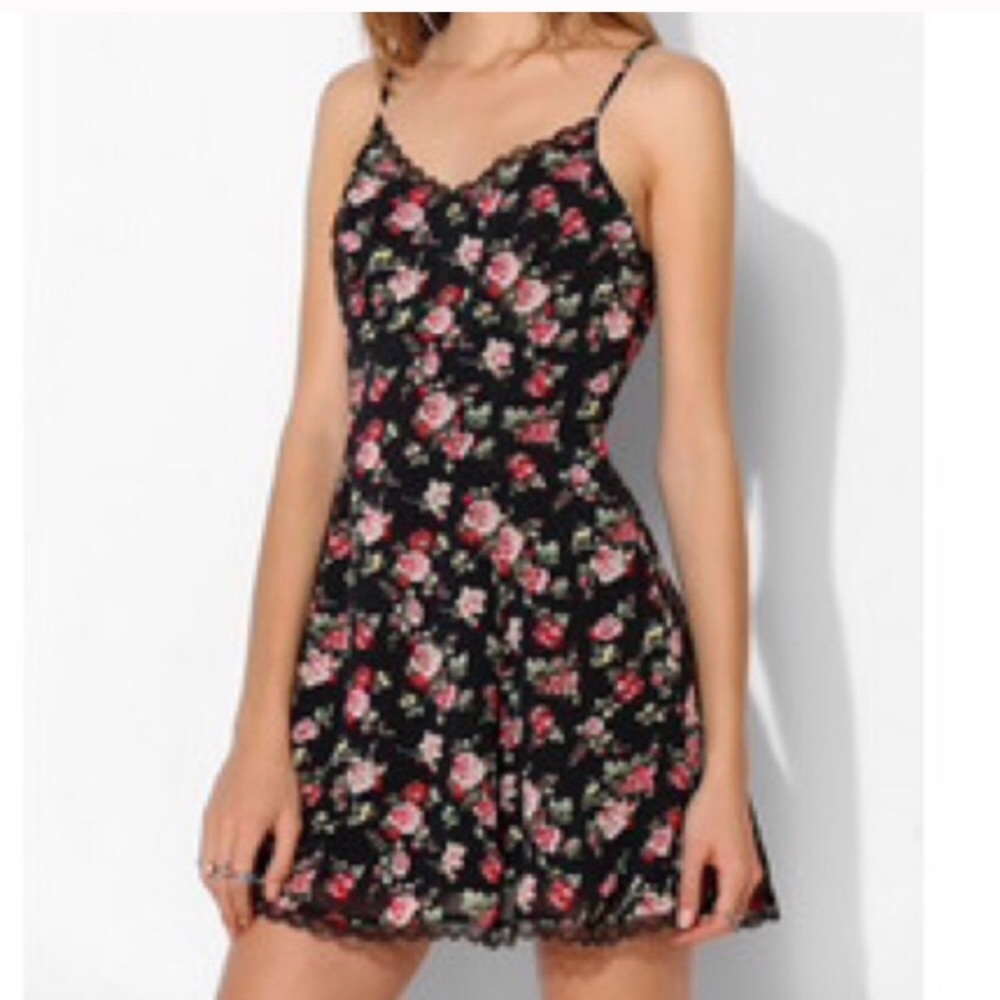 Urban Outfitters - Flower Print Dress