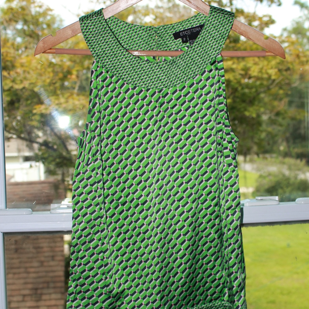Etcetera Silk Top