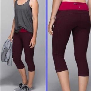 Lululemon crops 🍋