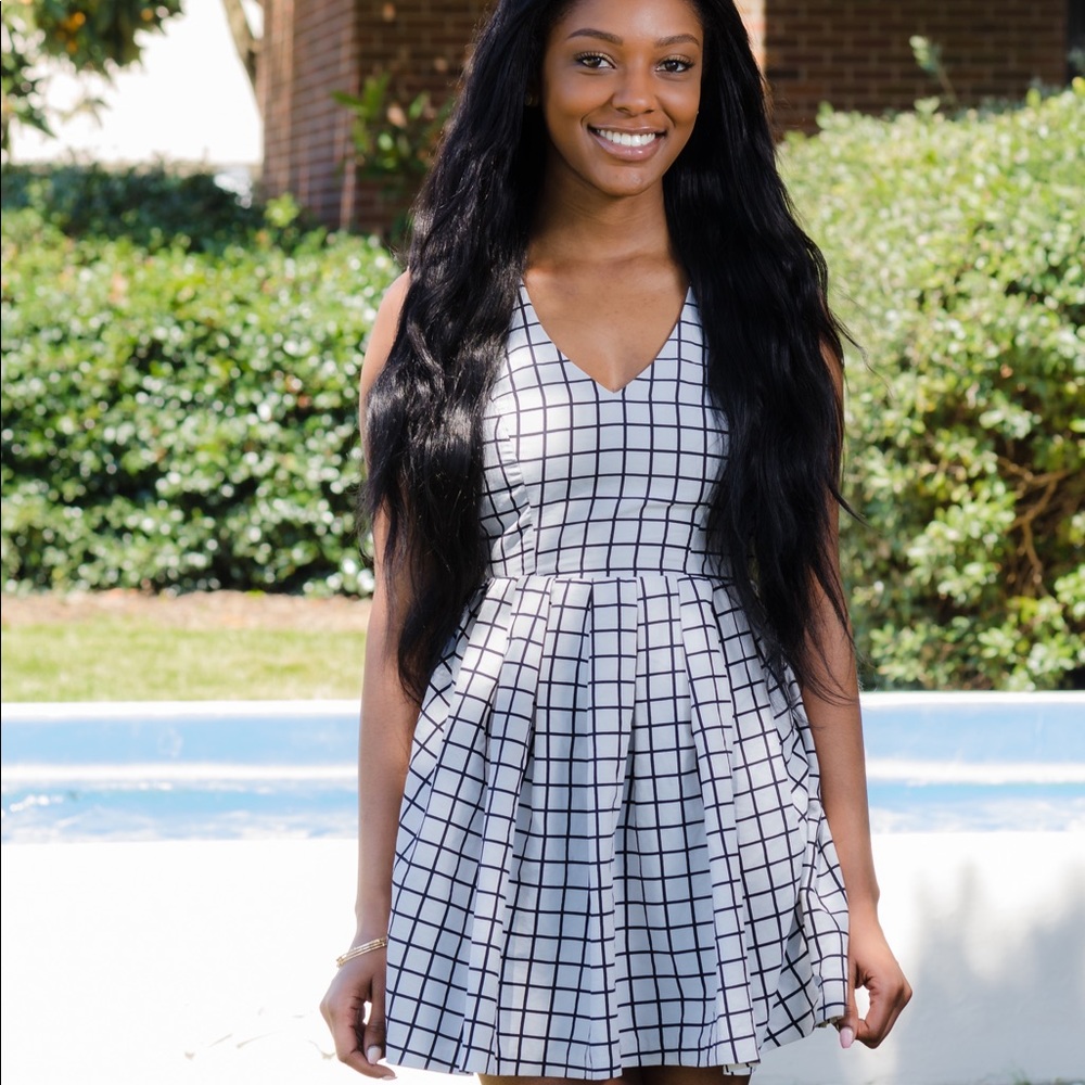 Classic Bell Shaped Back Out Dress