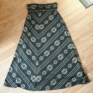 Tribal Maxi Skirt