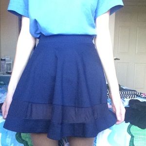 Blue Skirt