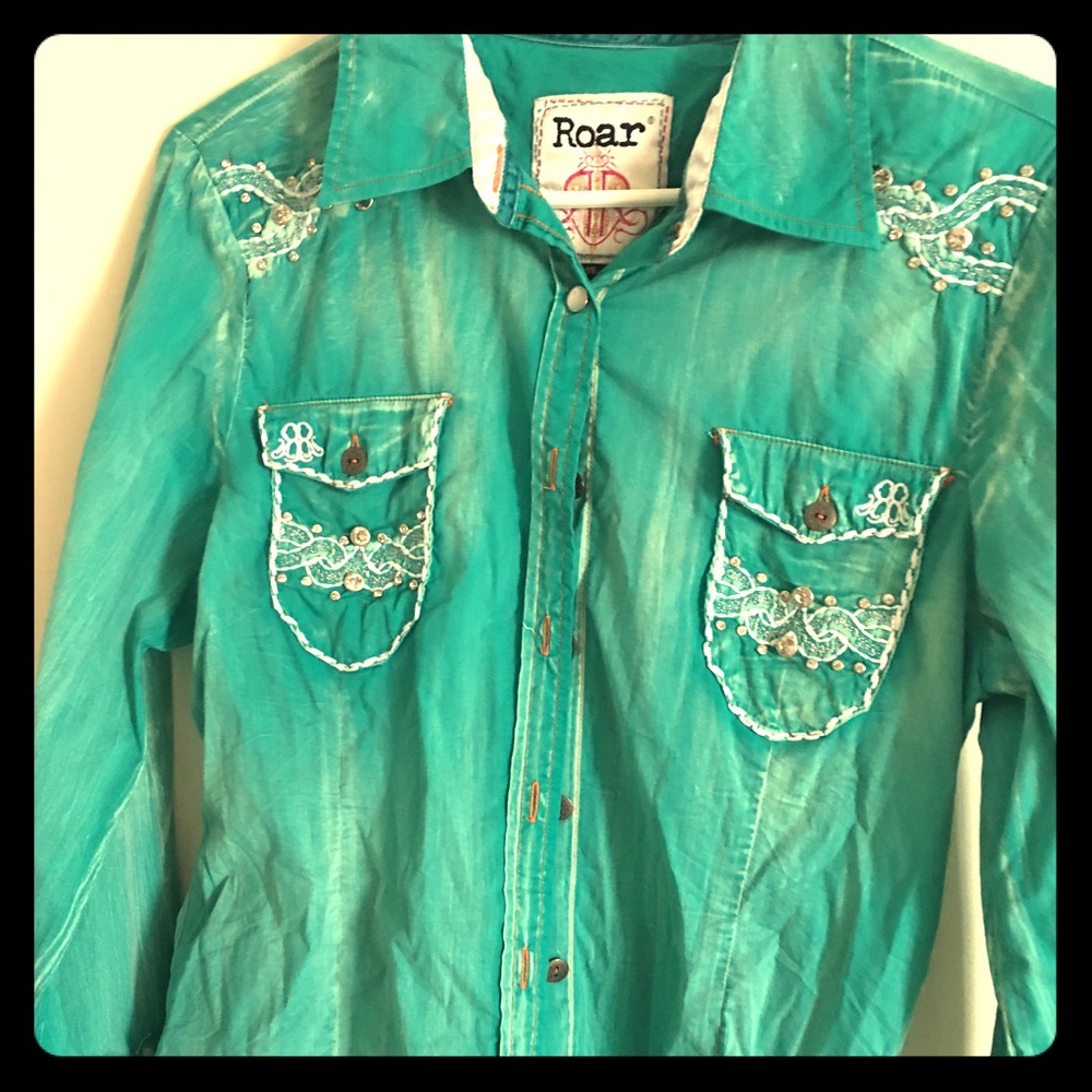 Roar western ladies blouse