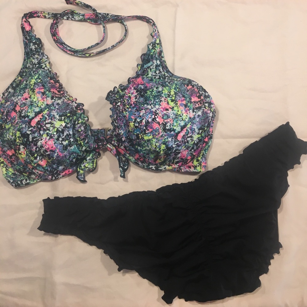 Victoria's Secret Ruffled Bikini.