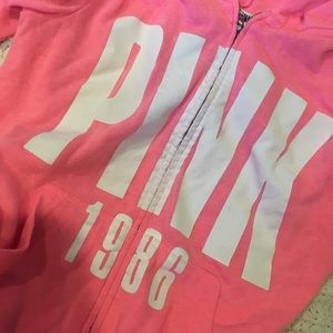 PINK size xs zip up