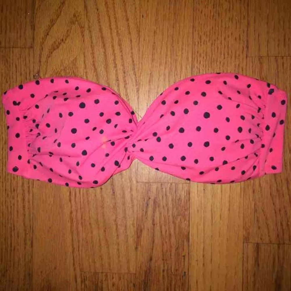 VS Pink Bandeau style bathing suit type