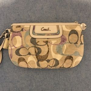 Gently Used Coach Wristlet