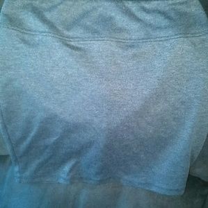 Grey mini skirt