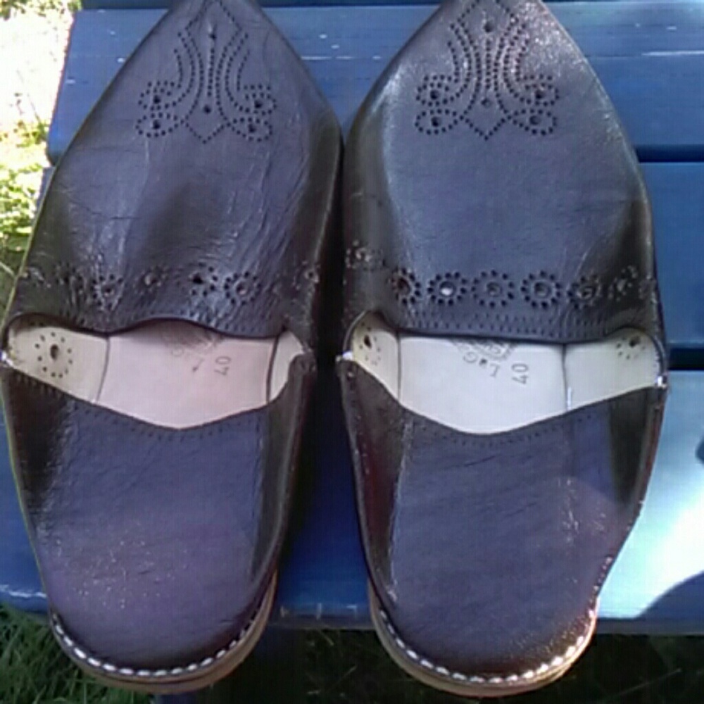Traditional Moroccan shoes