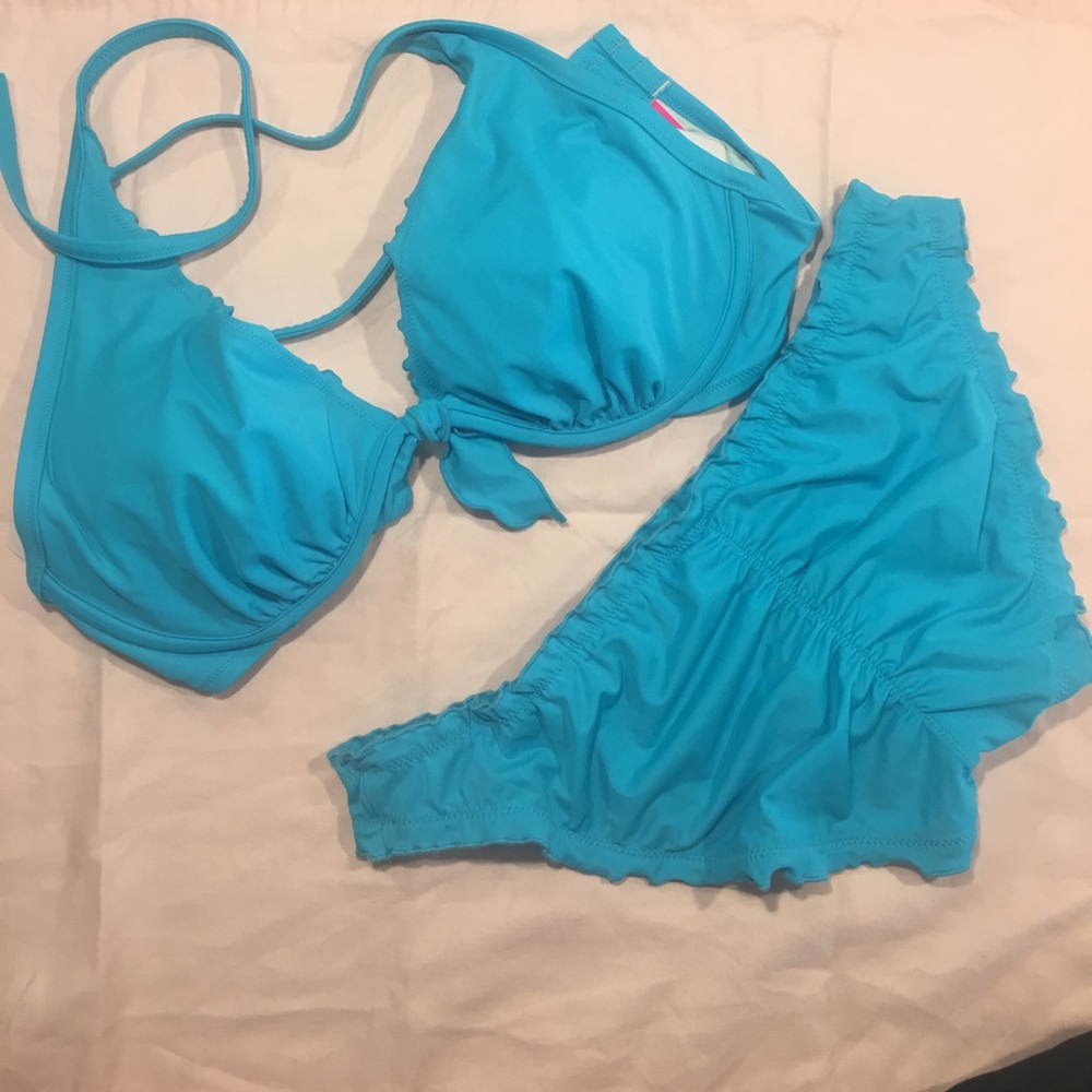 Victoria's Secret Ruffled bikini.