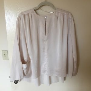 Cream H&M blouse