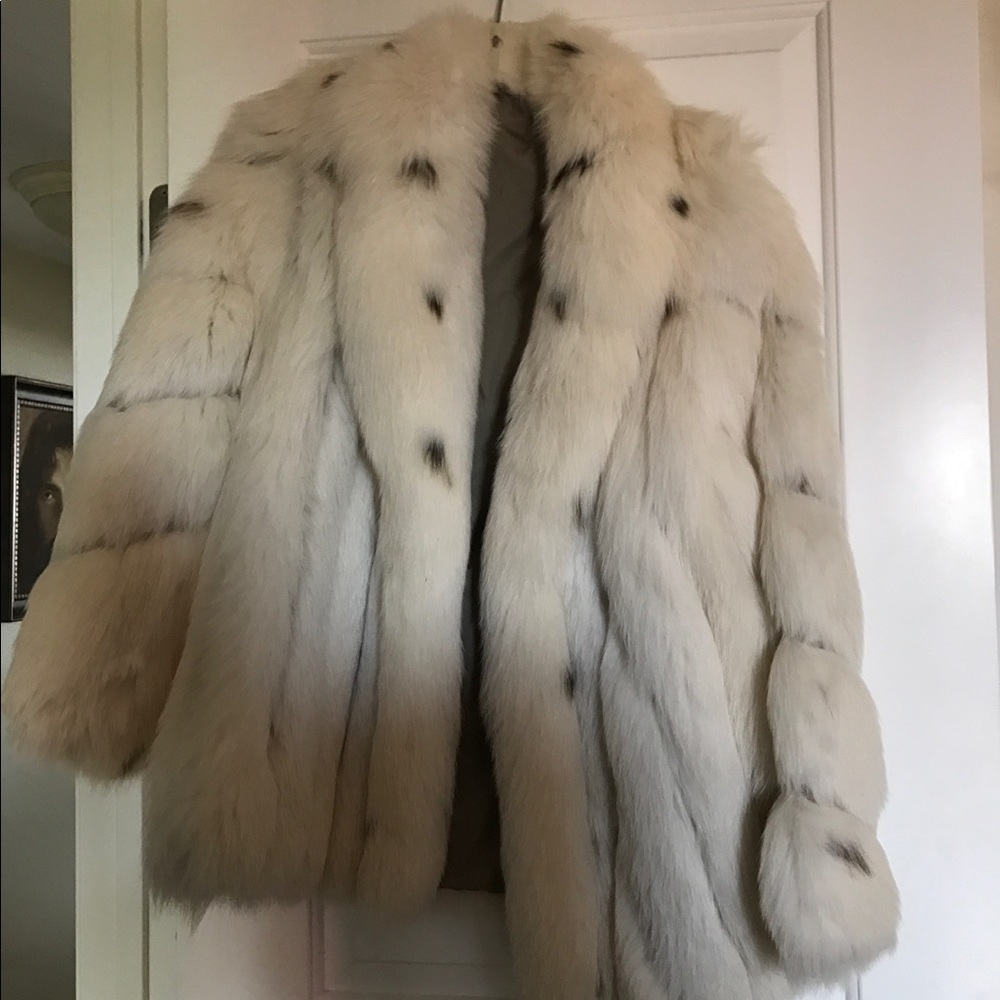 Fox fur coat