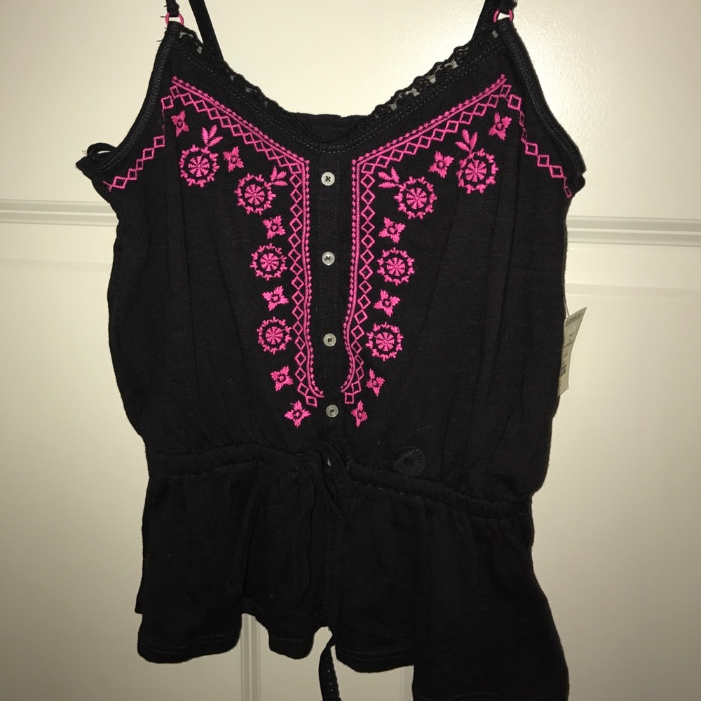 Aeropostale Embroidered Tank Top