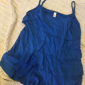 beautiful royal blue tank!