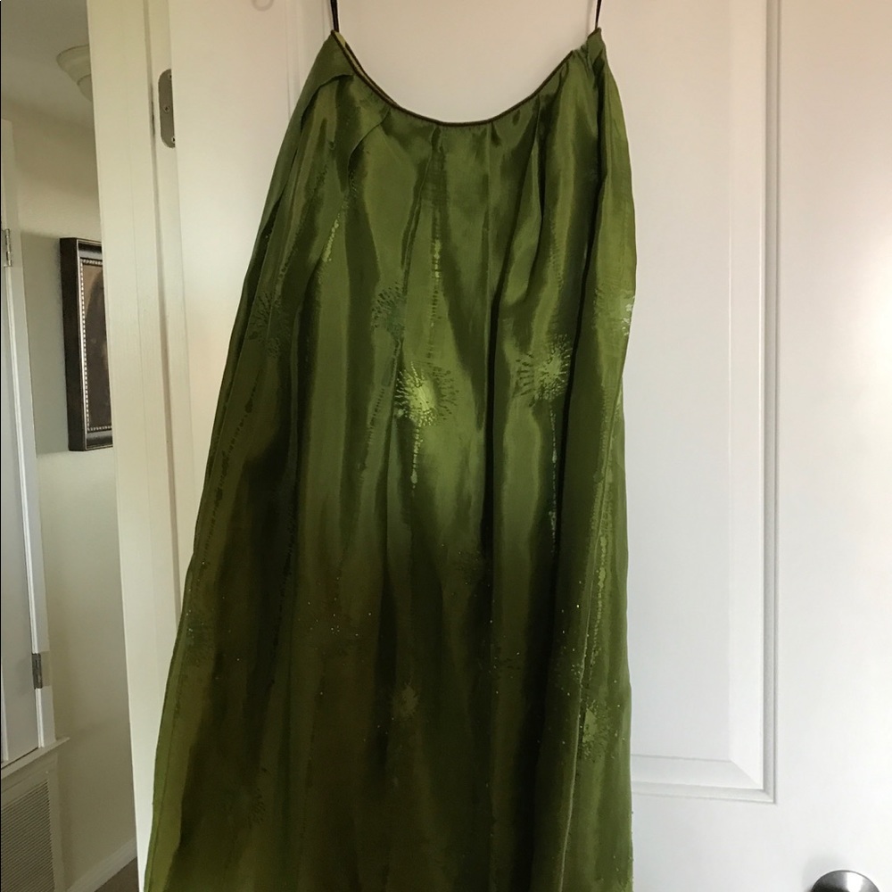 Green Holiday Skirt