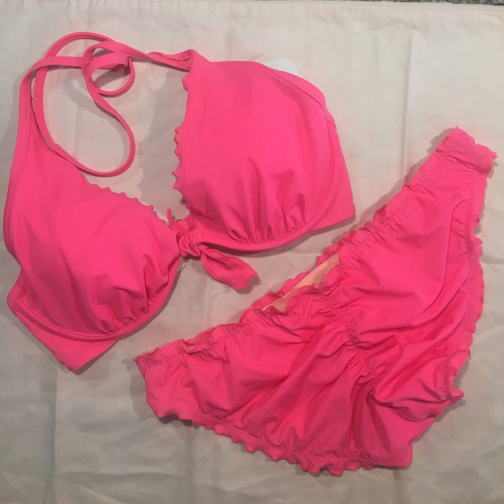 Victoria's Secret Ruffled Bikini.