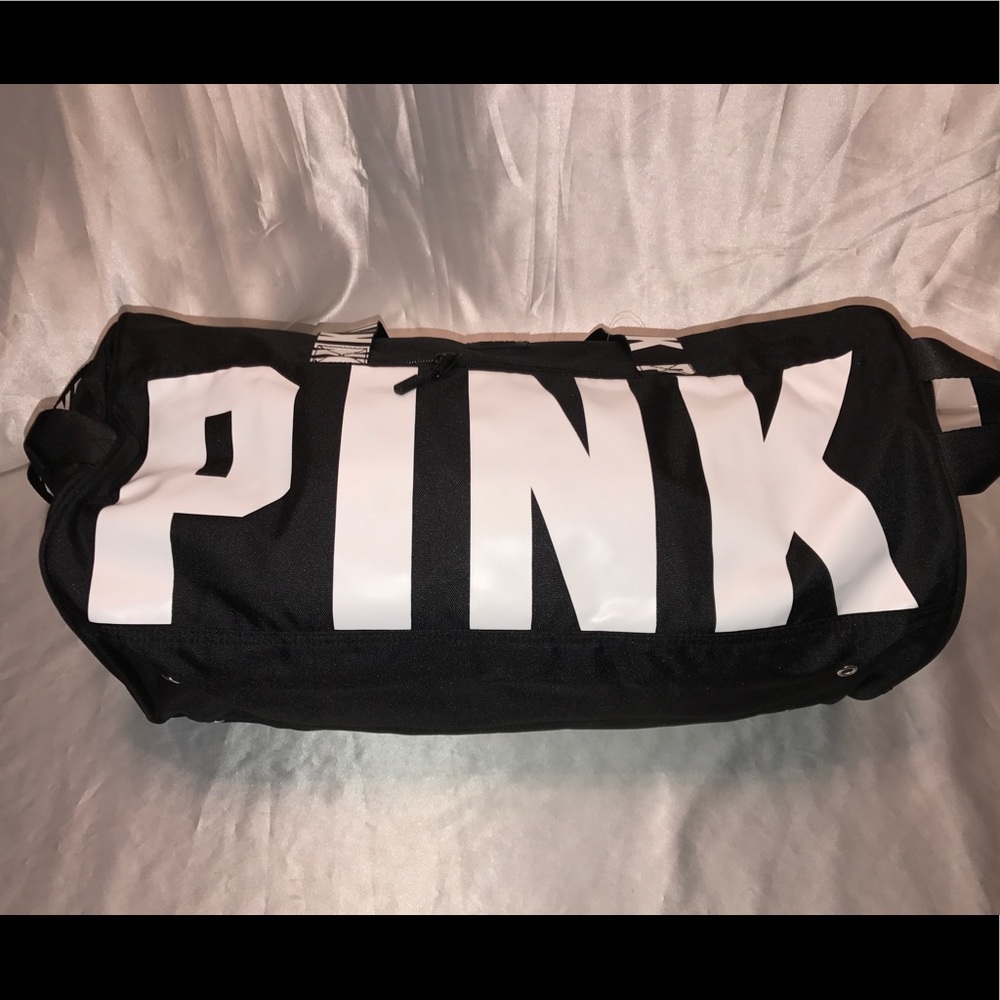 VS PINK Logo Duffle bag luggage carry on big logo - Picture 2 of 5
