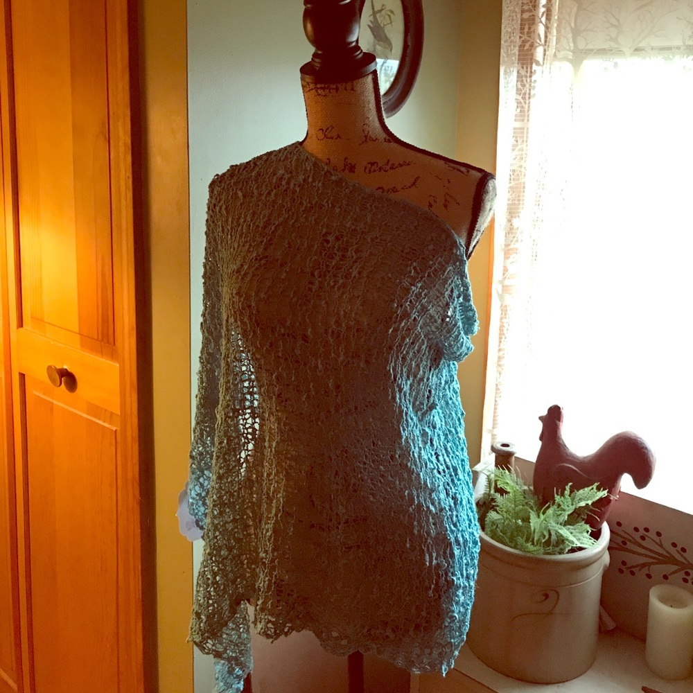 Turquoise Shawl