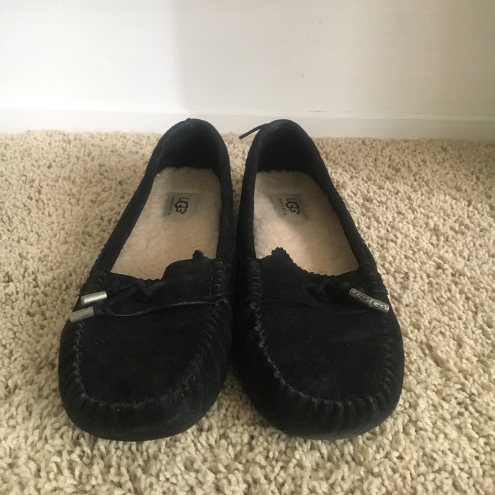 Black UGG Moccasins
