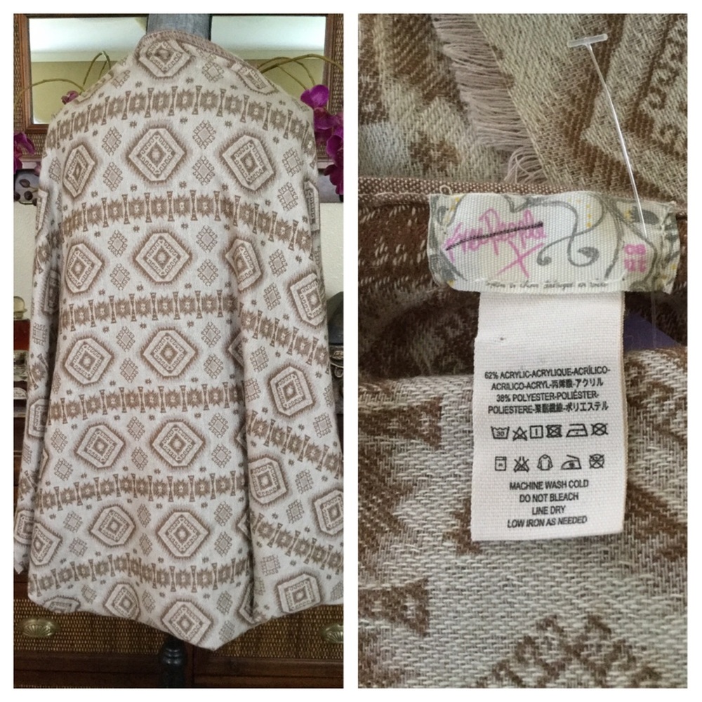 🆕Free People Sammy Raw Trim Kimono. NWOT. - Picture 6 of 7