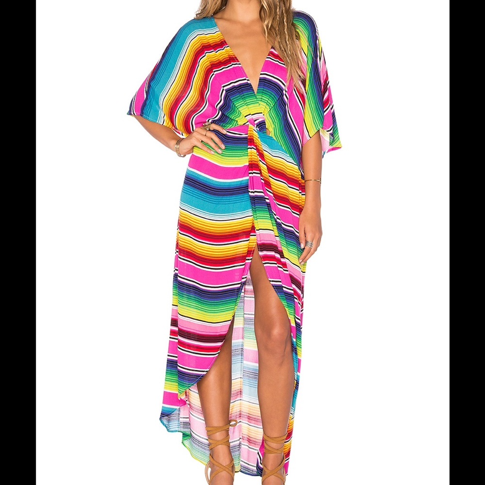 SMYM serape twisted maxi
