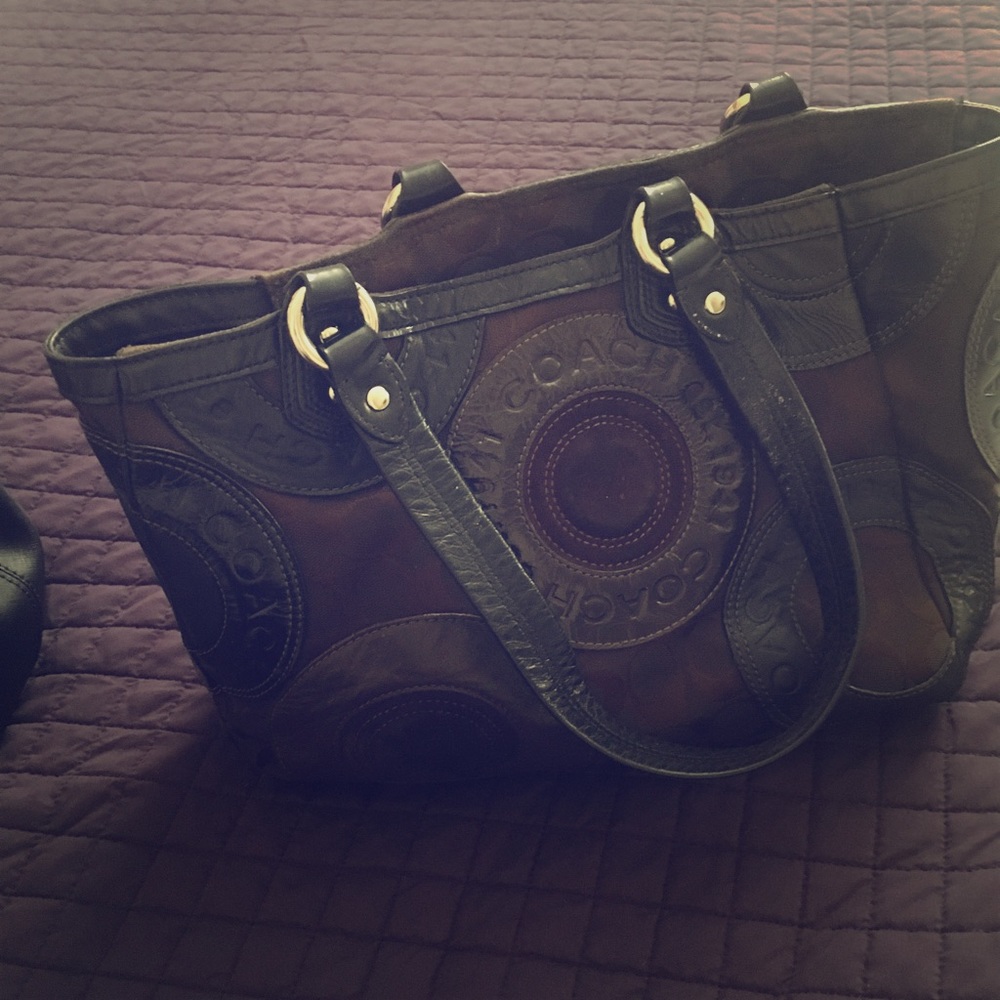 Brown Coach purse