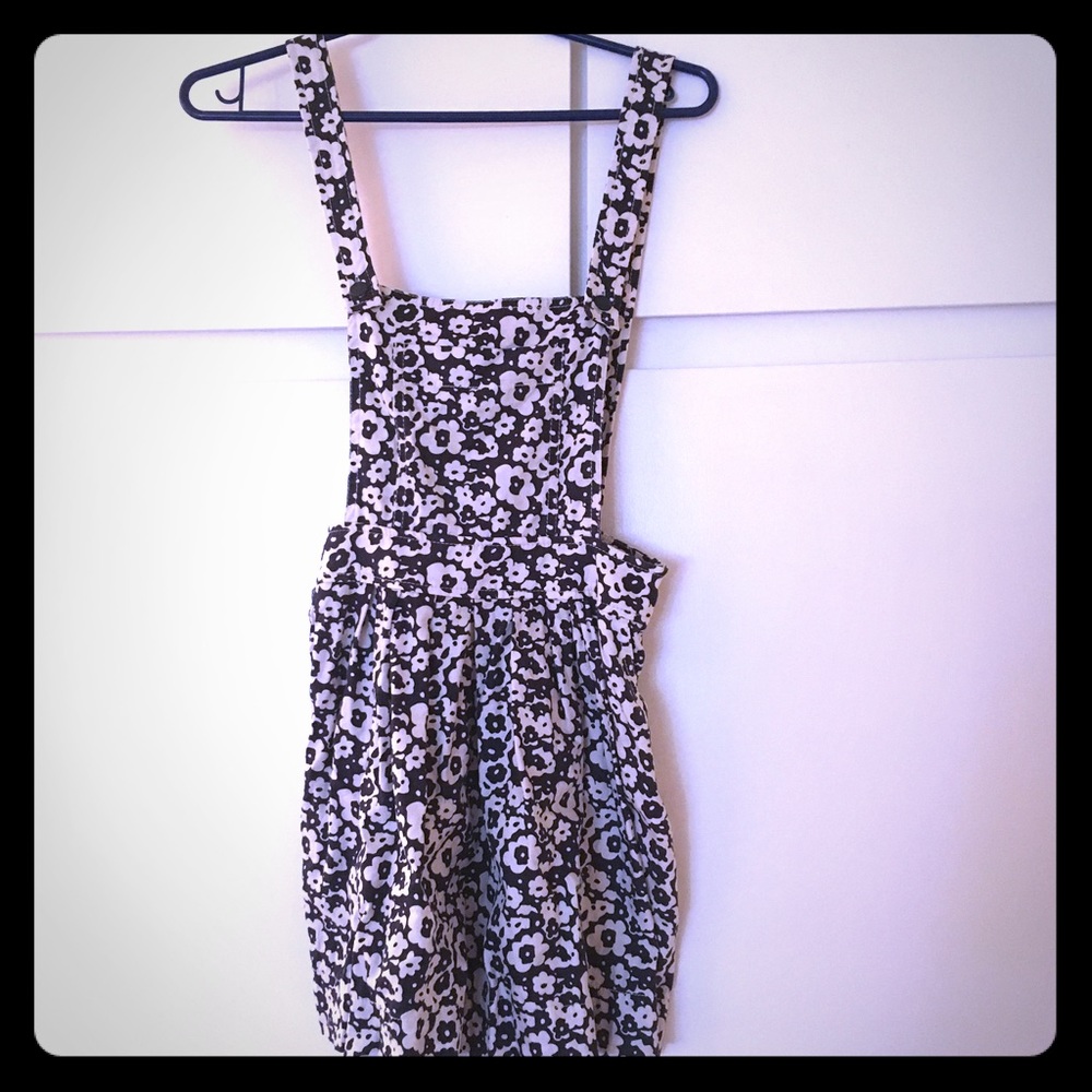 COOPERATIVE Overall Jumper Dress w/Pockets!