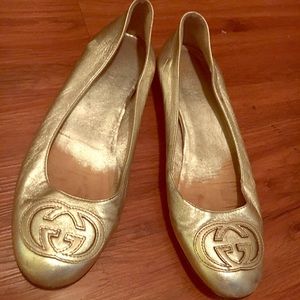 GUCCI Flat Shoes Color Gold 6M