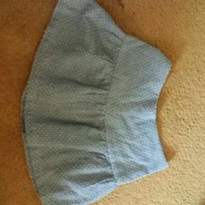 Juniors blue skirt