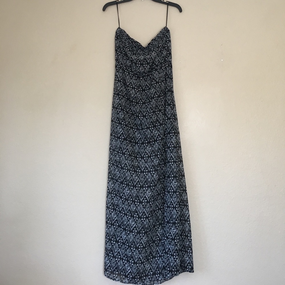 H&M Strapless tube maxi dress with elastic stretch