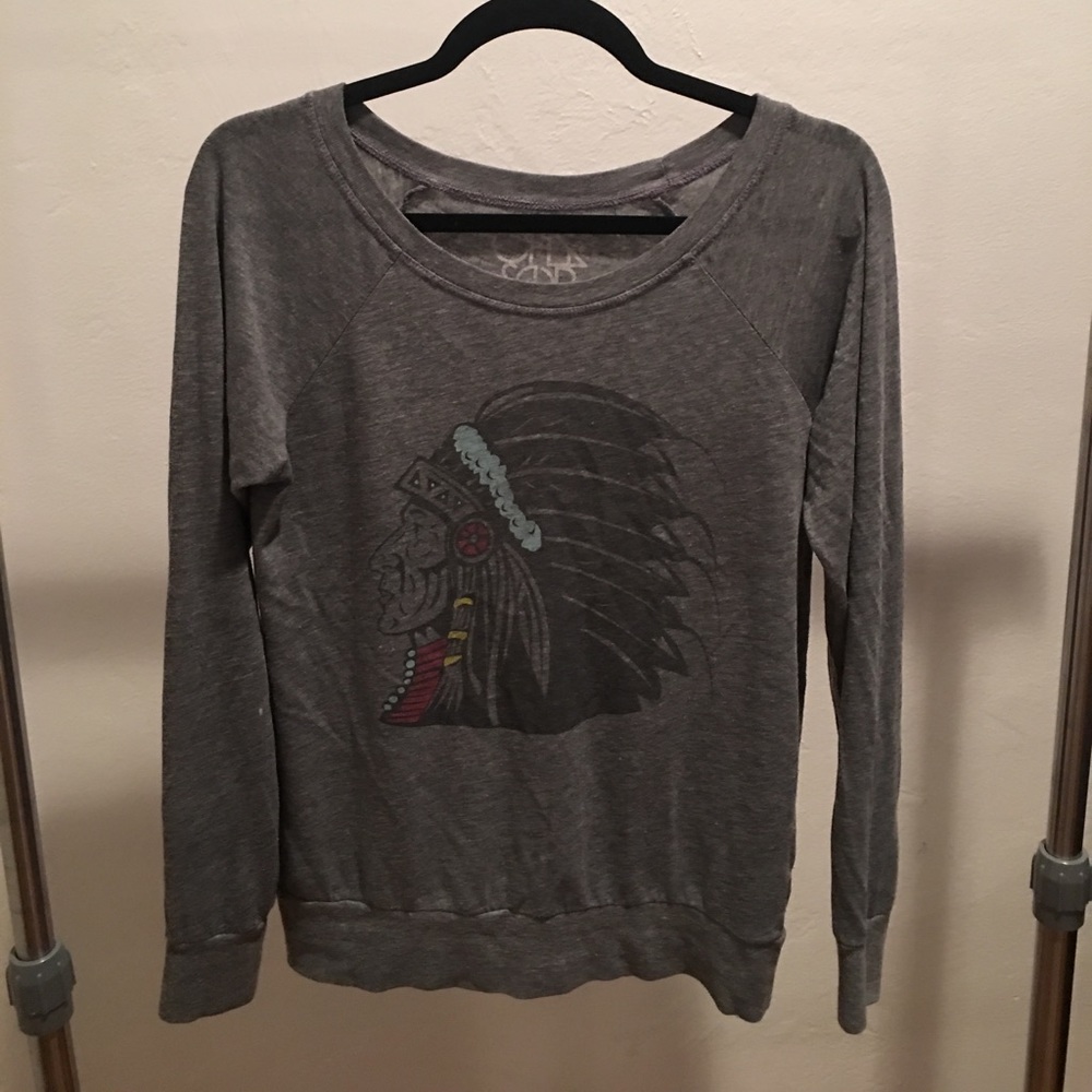 Pull over sweater shirt