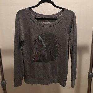 Pull over sweater shirt