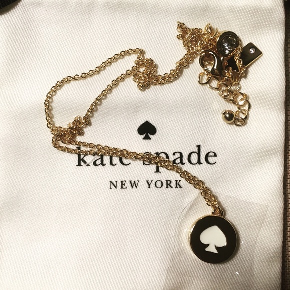 ❤️Last One❤️Kate spade spade logo necklace - Picture 2 of 4