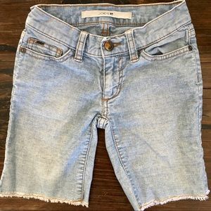 Kids Joe's Jeans cut off jean shorts