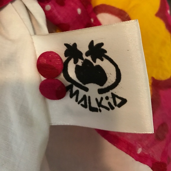 Artisan Made African Fabric Girl's Dress - Picture 4 of 5