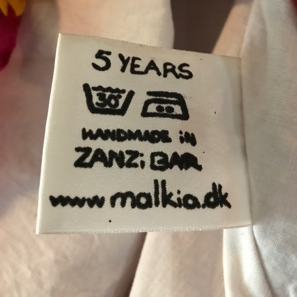 Artisan Made African Fabric Girl's Dress - Picture 5 of 5