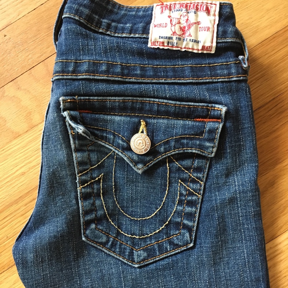 True religion boot cut jeans size 27