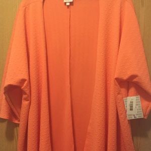 Lularoe large Lindsay new! Coral color
