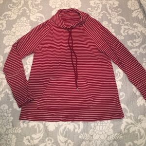 Red striped Old Navy sweatshirt