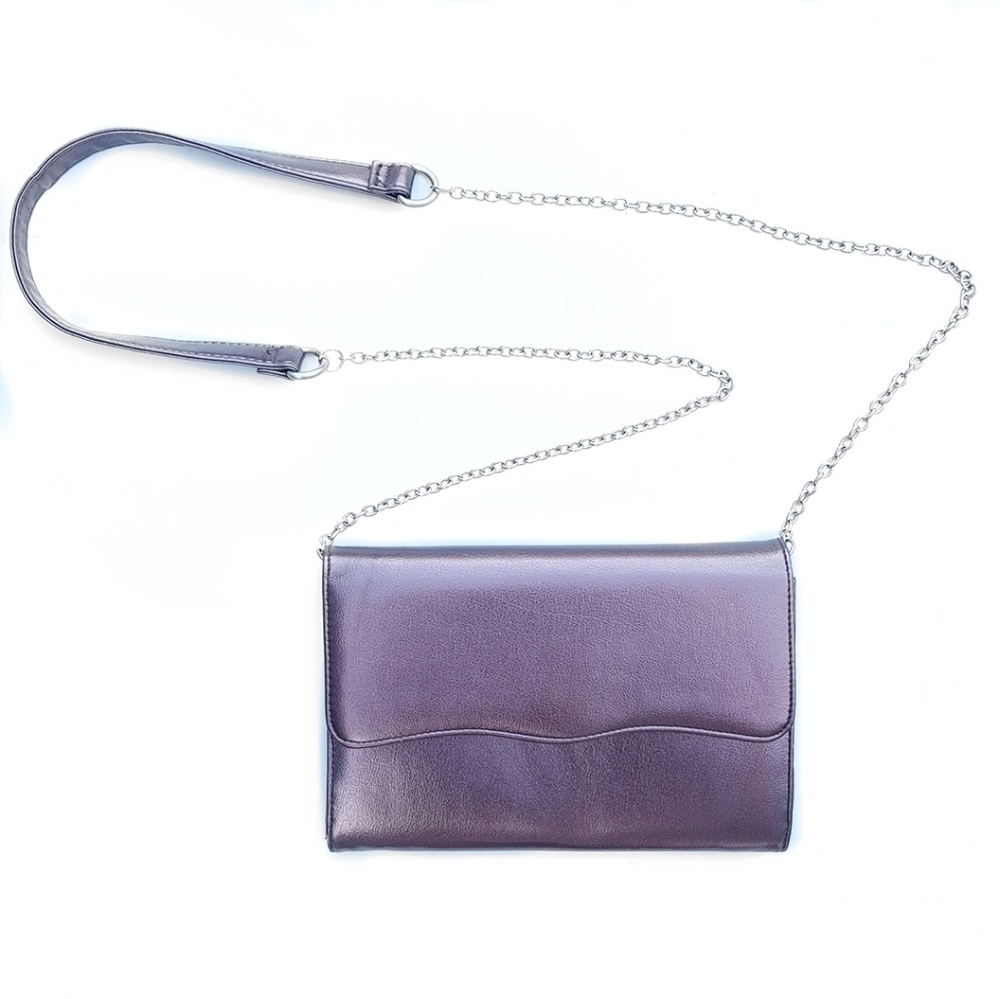 Metallic Pink Crossbody